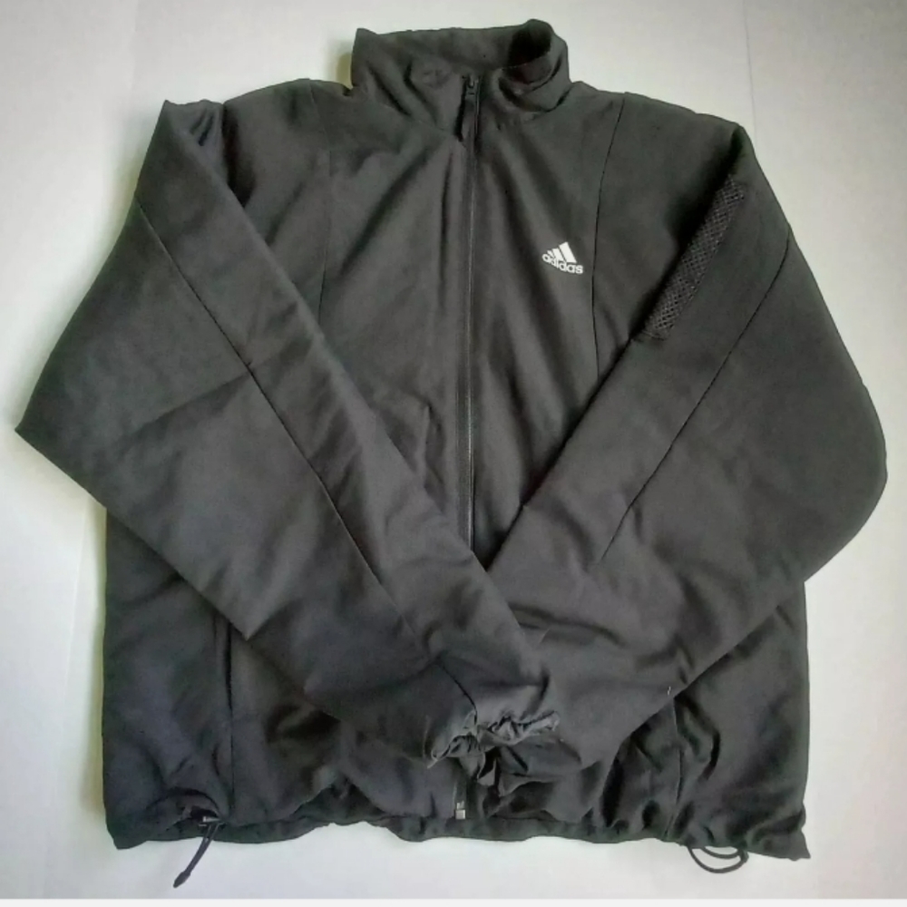 New Adidas Mens Insulated Black Jacket